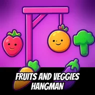 Fruits And Veggies Hangman - Quick Draw game